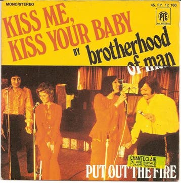 Brotherhood Of Man - Kiss Me, Kiss Your Baby, Cd's en Dvd's, Vinyl | Pop, Ophalen of Verzenden, Gebruikt