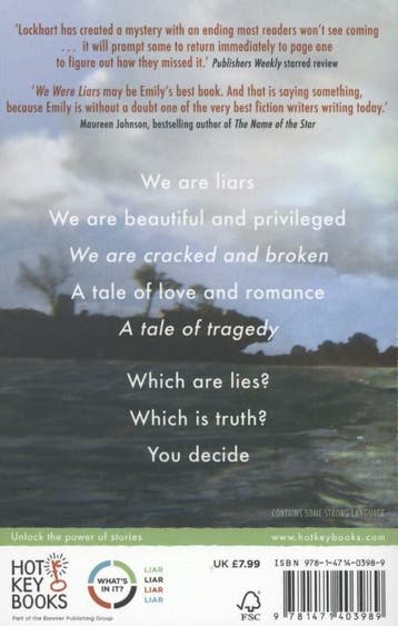 We were liars 9781471403989 E. Lockhart, Boeken, Verzenden, Gelezen, E. Lockhart