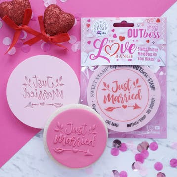 Sweet Stamp Outboss Just Married, Verzenden, Nieuw
