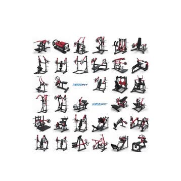 - Gymfit Xtreme-line Plate Loaded Krachtset 34 Apparaten, Ophalen of Verzenden, Nieuw, Overige typen