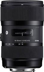 Sigma A 18-35 mm F1.8 DC HSM 72 mm filter (geschikt voor, Verzenden, Gebruikt, Standaardlens