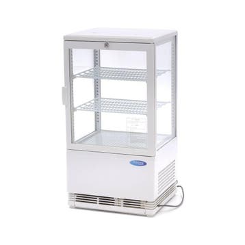 Mini Koelvitrine | 1 Draaideur | 2 Roosters | Geforceerde, Verzenden, Nieuw in verpakking