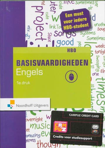 Basisvaardigheden Engels voor het hbo - Marianne Van, Verzenden, Gelezen, Marianne Van Vlierden