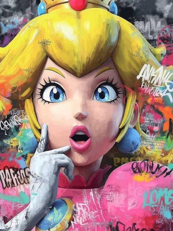 IPR Graph - Princess Peach: Royalty on the Wall, Nieuw