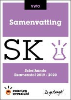 ExamenOverzicht   Samenvatting Scheikunde VWO 9789492981417, Zo goed als nieuw