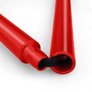 Wandelstok met ovalen handvat - opvouwbaar rood, Ophalen of Verzenden, Nieuw