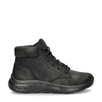 Skechers Go Walk Arch Fit 2.0 veterboots voor dames, Skechers, Verzenden, Zwart, Lage of Enkellaarzen