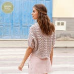 Patroon Gebreide Bolero met Golfpatroon Billowing Rose m, Ophalen of Verzenden, Nieuw