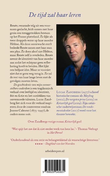 De geschiedenis van mijn onvoorstelbare ouderdom, Verzenden, Gelezen, Lucas Zandberg