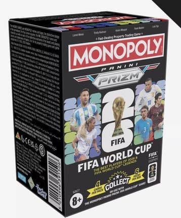 2026 Panini Prizm World Cup Lionel Messi, Ronaldo Nazário,, Nieuw