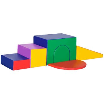 Veiligheidsblokkenset Voor Kinderen, Schuimblokken, Vierkant, Verzenden, Nieuw