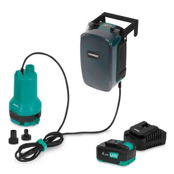 Accu Dompelpomp 20V - 90W – 3.800 l/h, 0,6 bar – vlakzuigend, Verzenden, Nieuw