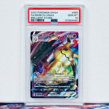 Pokémon Graded card - FA/MIMIKYU VMAX #069 - Pokémon - PSA, Nieuw