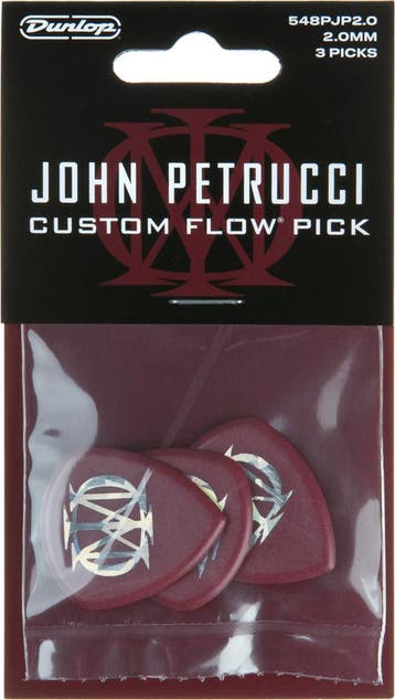 Jim Dunlop John Petrucci Flow plectrum 2.00 mm 6-pack, Ophalen of Verzenden, Nieuw, Elektrische gitaar