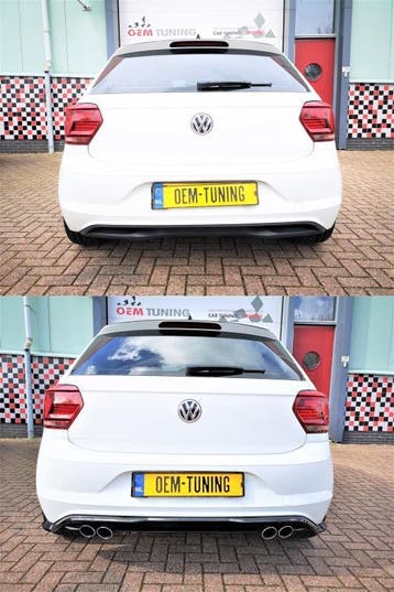 Diffuser geschikt voor POLO 2G | 7.5 R Look | 2017- 2025 |, Volkswagen, Nieuw, Ophalen of Verzenden, Achter