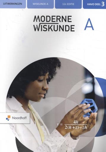 Havo A 3 / Moderne Wiskunde / Uitwerkingen 9789001892623, Verzenden, Gelezen