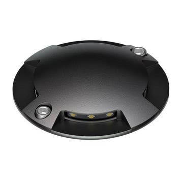 LED grondspot – 1 Watt – 3000K – IP67 – Zwart - 4 kanten, Hobby en Vrije tijd, Ophalen of Verzenden, Nieuw