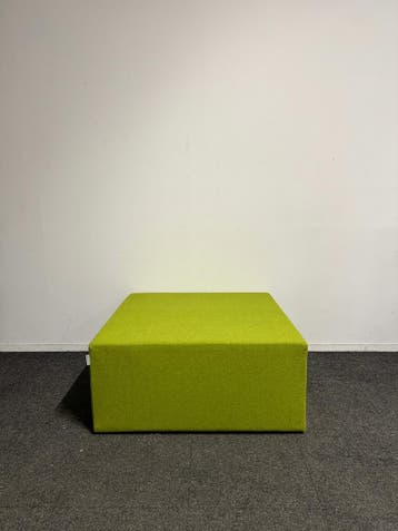 Rohde & Grahl - Poef - 105x105x45cm - Groen, Vergader- of Presentatieruimte, Ophalen of Verzenden, Gebruikt, Stoel