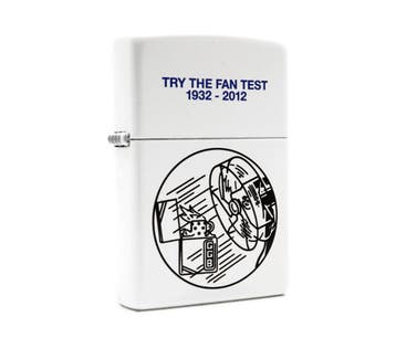 Zippo Planeta fan test, Verzenden, Nieuw, Aansteker