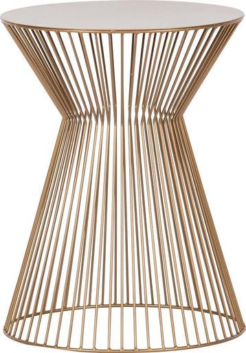 WOOOD Suus Bijzettafel - Metaal - Goud - 46xØ35 -  –, Verzenden, Nieuw