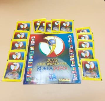 2002 Panini Empty album & 15 sealed packs Mixed collection -, Nieuw