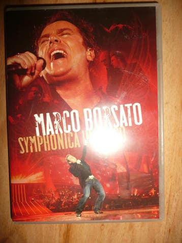 Marco Borsato - Symponica in Rosso DVD, Ophalen of Verzenden, Zo goed als nieuw
