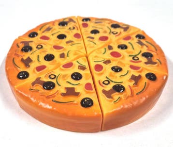BIG BOOM speelgoedpizza, keukenspeelgoed, Verzenden, Gebruikt