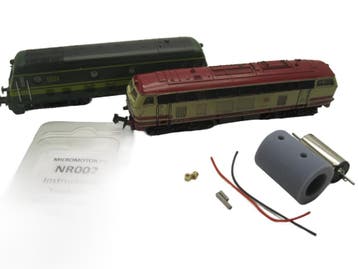 micromotor nr002 N ombouwset voor Roco BR 215 DB, SNCB, Overige merken, Gelijkstroom, Verzenden, Overige typen