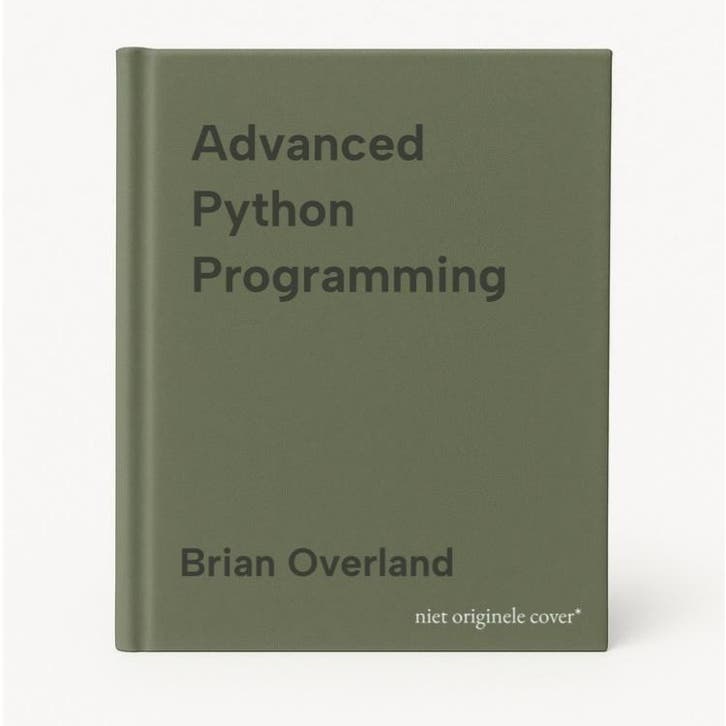 Advanced Python Programming - Brian Overland 9780135159941, Boeken, Taal | Engels, Gelezen, Verzenden