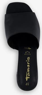 Tamaris - maat 42- dames muiltjes met hak zwart, Verzenden, Nieuw