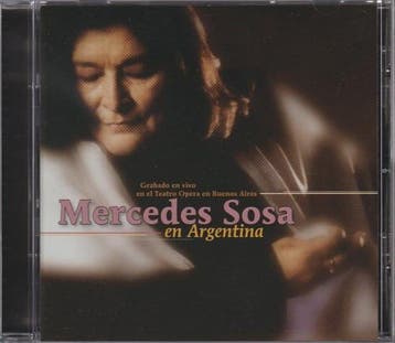 Mercedes Sosa – Mercedes Sosa En Argentina CD, Verzenden, Nieuw in verpakking