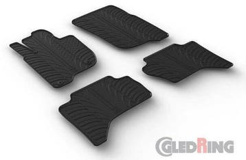 Rubber automatten Mitsubishi L200 | 2015-heden, Auto-onderdelen, Verzenden, Nieuw, Mitsubishi