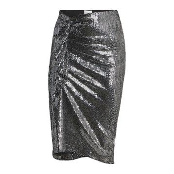 Marant Etoile • zilveren rok Dolene • 40, Verzenden, Nieuw, Grijs, Maat 38/40 (M)