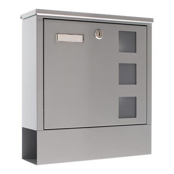 Profirst Mail PM 820 Brievenbus Zilver, Verzenden, Nieuw