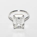 Zonder minimumprijs - Verlovingsring - 14 karaat Witgoud -, Sieraden, Tassen en Uiterlijk, Antieke sieraden