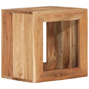 Salontafel acaciahout klein | 34% Korting - Retour, Ophalen of Verzenden, Zo goed als nieuw, Hout