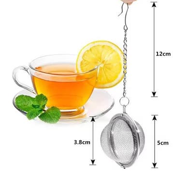RVS Thee Infuser Bal – Filter voor Losse Thee en Kruiden, Verzenden, Nieuw