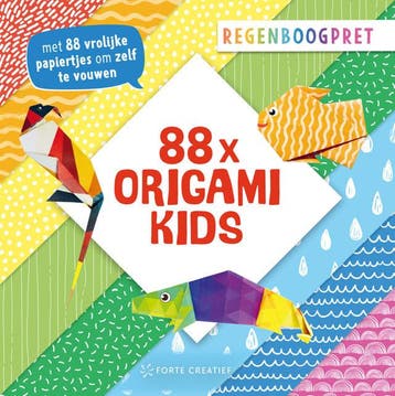 88x origami kids - Regenboogpret (Goed), Verzenden, Gelezen