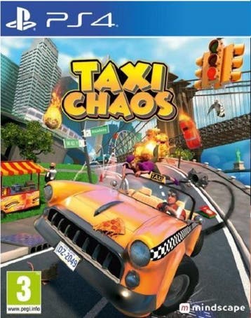 Taxi Chaos PS4 Garantie & morgen in huis!, 1 speler, Ophalen of Verzenden, Zo goed als nieuw, Vanaf 3 jaar