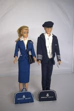 Mattel - Barbiepop Barbie & Ken – American Airlines set -