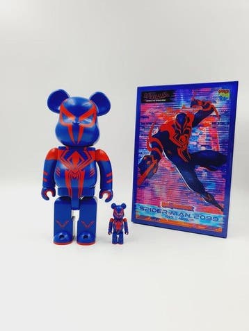 Medicom Toy - NO RESERVE Be@rbrick 400% + 100% Spiderman