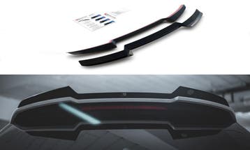Spoiler V.2 Audi RS6 C7 Maxton Glans Zwart, Auto-onderdelen, Ophalen of Verzenden, Nieuw