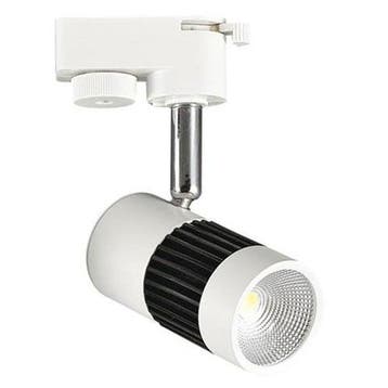 LED Railverlichting - 8W Rond - 4200K - Mat Zwart, Huis en Inrichting, Lampen | Spots, Ophalen of Verzenden, Nieuw, Plafondspot of Wandspot