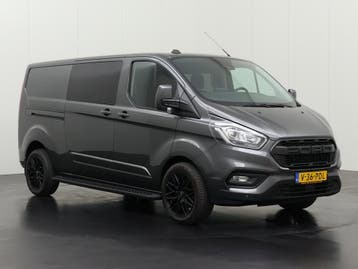 Ford Transit Custom 130PK Automaat Lang Dubbele Cabine Rapto, Automaat, Stof, Gebruikt, Euro 6