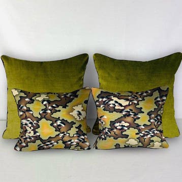JEAN PAUL GAULTIER - New set - Two cushions in a set of four