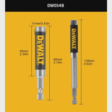 DeWalt DW2054B Magnetische Schroefgeleider & Dopsleutelhoude, Verzenden, Nieuw