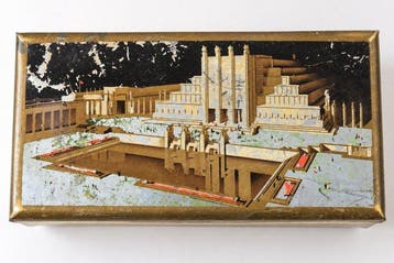 Cote Dor - Doos - Metaal - Côte dOr 1935 Brussel W