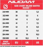 Nijdam Inlineskates Circle Rayzor Maat 41 - Alu Frame -, Ophalen of Verzenden, Zo goed als nieuw