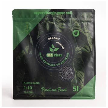 Biochar+ Organic Microbes 5 L, Mycorrhiza, Tuin en Terras, Ophalen of Verzenden, Nieuw