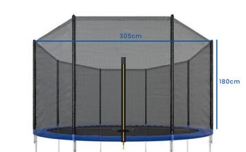 Trampoline Onderdelen 305 | Net Hoog 180cm | Laatste Stuks!, Ophalen of Verzenden, Nieuw